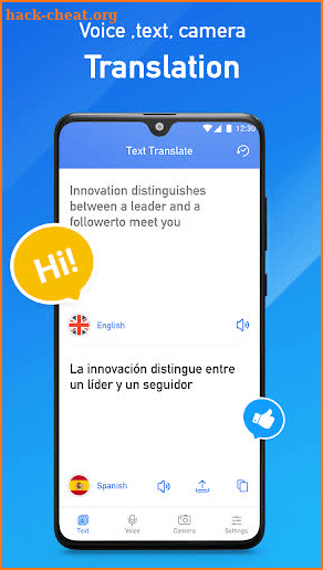 Translate All-Translate Voice, Text & File Scanner screenshot