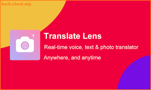 Translate Lens - Text, Voice and Camera Translator screenshot