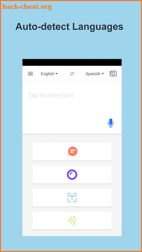 Translate Lens - Text, Voice and Camera Translator screenshot