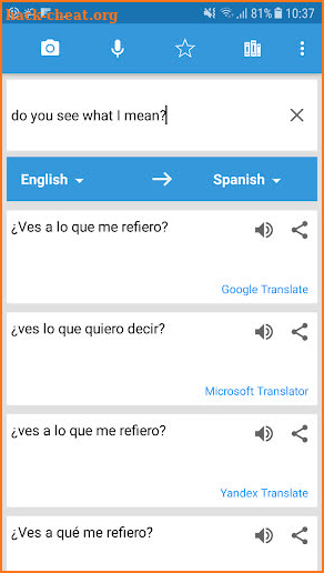 Translate Photo, Voice & Text - Translate Box screenshot