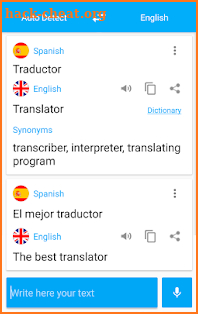 Translate voice - Translator screenshot