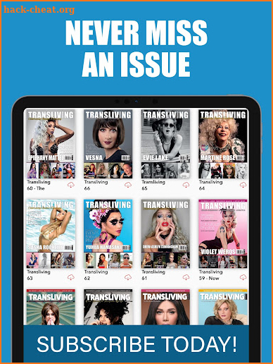 Transliving Magazine screenshot