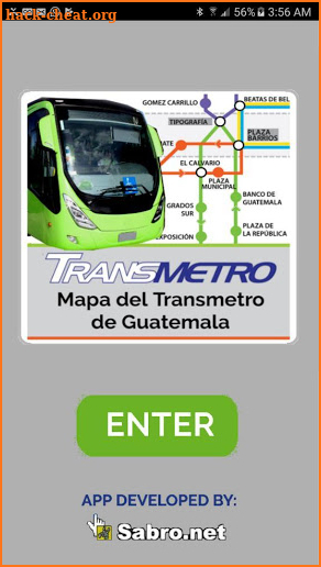 Transmetro Guatemala Mapa 2019 screenshot