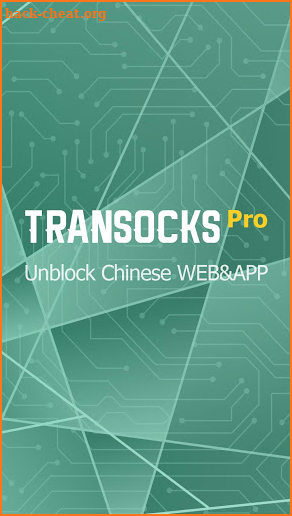 Transocks Pro VPN for unblocking Chinese app&web screenshot