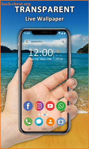 Transparent Screen - Live Video Wallpaper screenshot