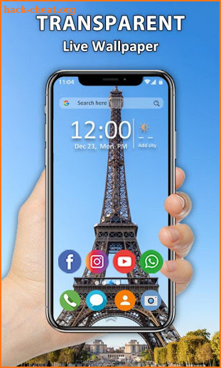 Transparent Screen - Live Video Wallpaper screenshot