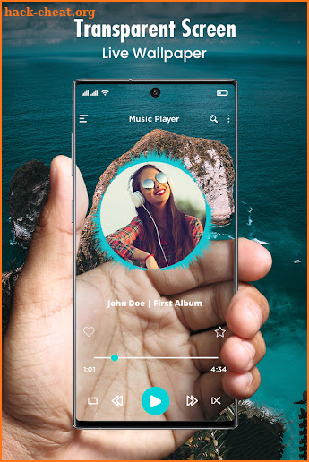 Transparent Screen Live Wallpaper screenshot