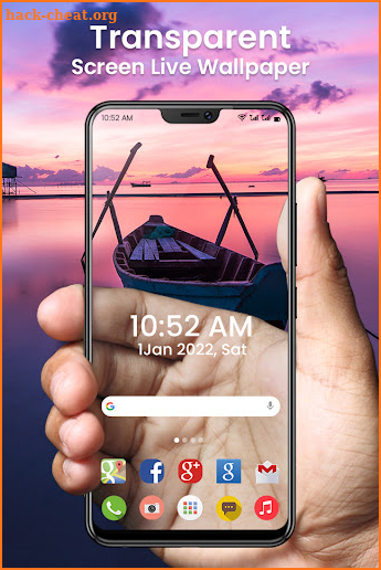 Transparent Screen Wallpaper screenshot