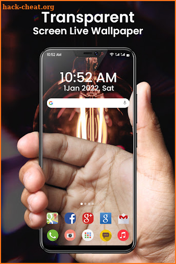 Transparent Screen Wallpaper screenshot