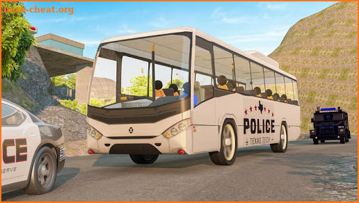 Transport Stickman Prisoner Bus Driving screenshot