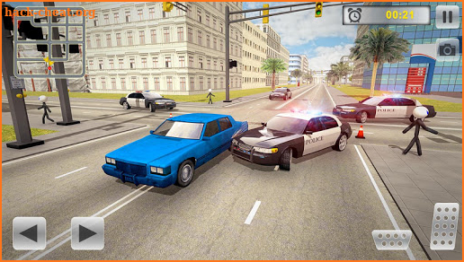 Transport Stickman Prisoner Police Car Chase screenshot