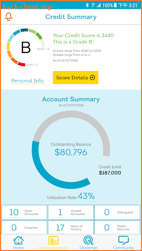 TransUnion HK - Credit Report, Score & Alerts screenshot