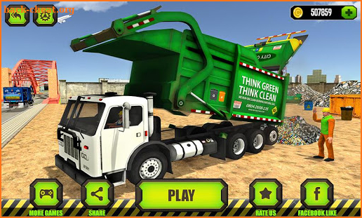 Trash Dump Truck Driver 2020 screenshot