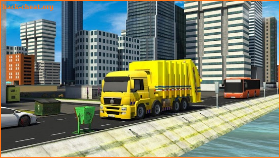 Trash Truck Driving Simulator 2018 screenshot