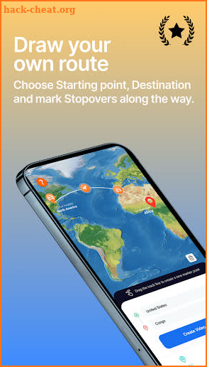 Travel Boast: Travel Map Video screenshot