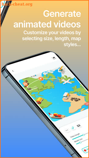 Travel Boast: Travel Map Video screenshot