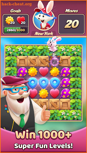 Travel Crush: New Puzzle Adventure Match 3 Game screenshot