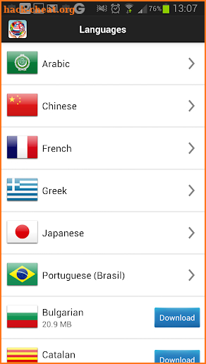 Travel Interpreter Phrasebook screenshot