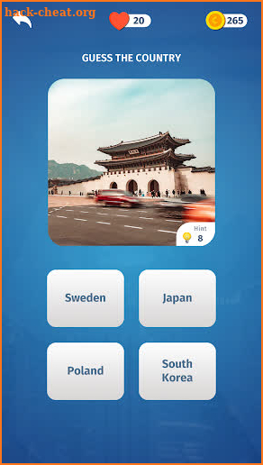 Travel Quiz - Trivia game screenshot