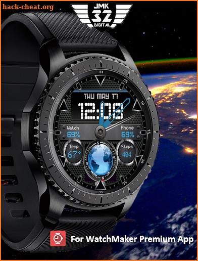 Traveler Compass Animated Watchface for WatchMaker screenshot