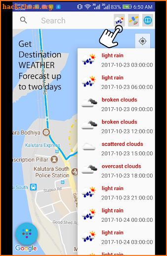 Traveling Weather Europe screenshot