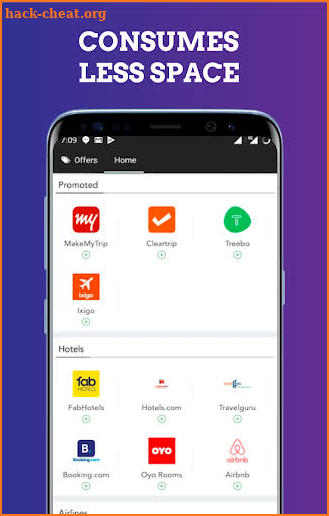 Travo- MakeMyTrip, GoIbibo, ClearTrip - All in one screenshot