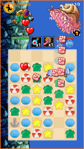 Treasure Hunt: Match 3 Games screenshot