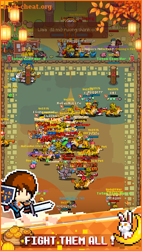 Treasure Hunter: Pixel MMO RPG screenshot