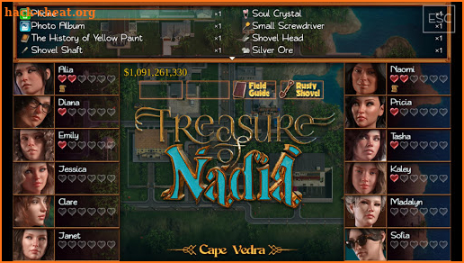 Treasure of Nadia screenshot