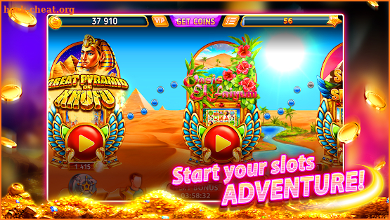 Treasure Slots Adventures: spin and win fun worlds screenshot