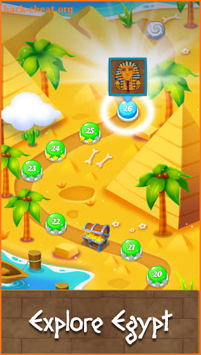 Treasures of Egypt - Free Match 3 & Puzzle Game screenshot