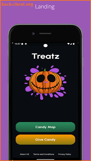 Treatz Candy Map screenshot