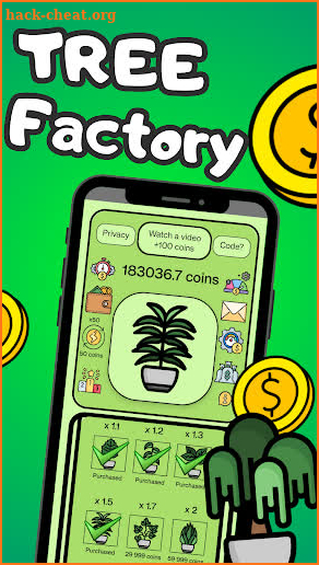 Tree Factory - Earn Money screenshot