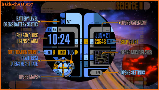 TREK: 24th Century Watch v1 screenshot