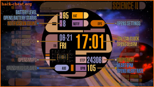 TREK: 24th Century Watch v2 screenshot