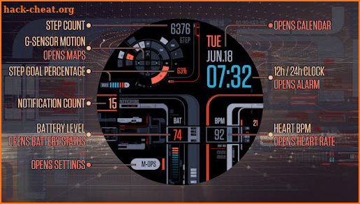 TREK: 25th Century Watch v3 screenshot