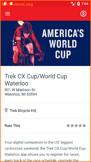 Trek CX Cup screenshot