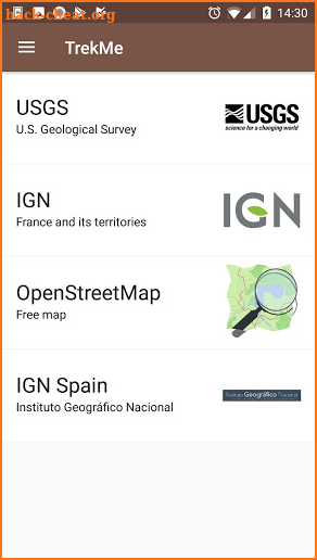 TrekMe screenshot