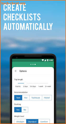 TrekPack - Packing Checklist for Trekking/Hiking screenshot