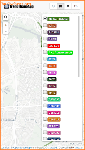 Tren Urbano App screenshot