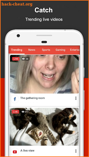 Trendis Live- Trending Live Video Streams screenshot