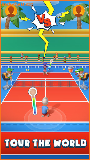 Trendy Tennis : Sports Game screenshot