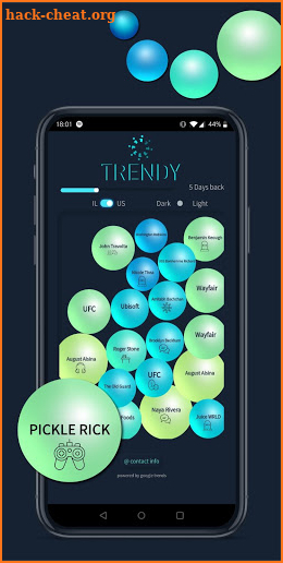 Trendy - Trending Topics & Search Trends screenshot