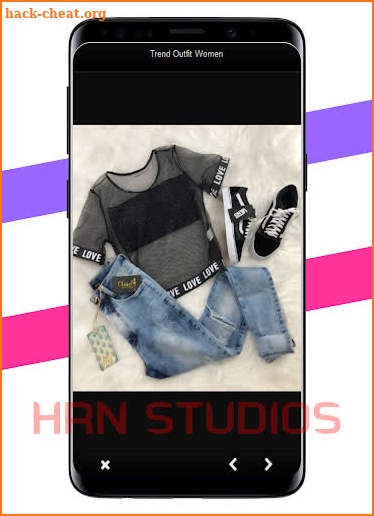 Trendy women's outfit screenshot