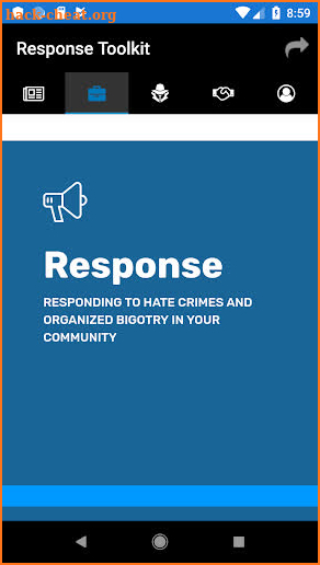 Trepper – the Anti-Bigotry App screenshot