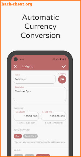 Trexpense – Travel Expense Tracker screenshot