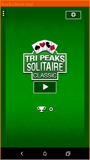 Tri Peaks Solitaire Indian screenshot