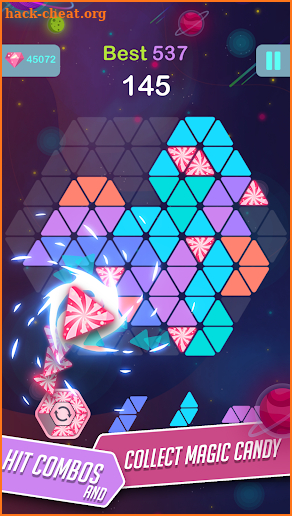 Triangle Candy - Block Puzzle screenshot