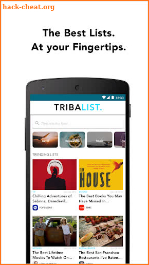 Tribalist screenshot