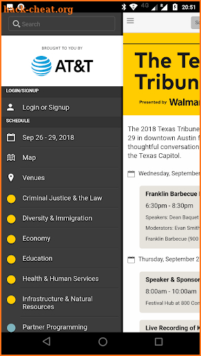 TribFest18 screenshot